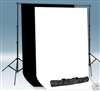 PRO Backdrop Stand 10'x20' High Key Muslin Backdrop Kit
