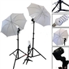 3-HEAD PHOTO LIGHTING PHOTO STUDIO UMBRELLA LIGHT SET