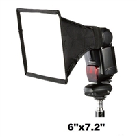 Pro 6"x 7.2" Flash Light Speedlite Softbox/ Diffuser For Canon Nikon Sony DSLR