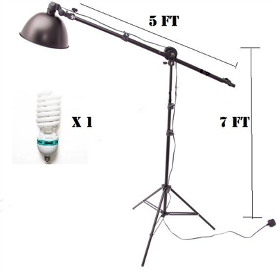 NEW cotinuous lighting kit reflector boom arm hair light background light kit