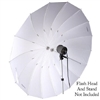 Photo photography 75 inch translucent parabolic umbrella