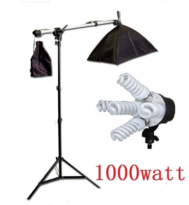 Pro Photo Studio Softbox Lighting Boom Arm Video Light Set