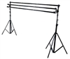 New Triple Cross Bar Background 7ft Support Backdrop Stand Kit for Video photography portrait