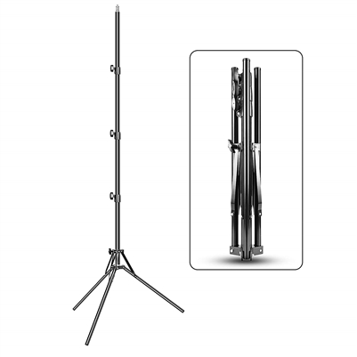 Photo Digital Video Studio 5-Section Strobist Compact & Portable Light Stand