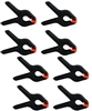 NEW 8 pieces Photo Studio Universal Pro Clamps for Muslin, Canvas, Vinyl and Paper Backgrounds