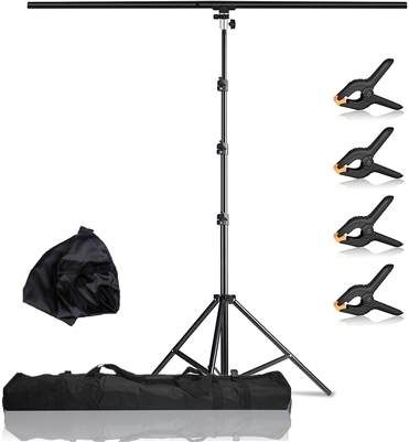 Heavy duty 2.4M x2M T shape Background Support Backdrop Stand Kit