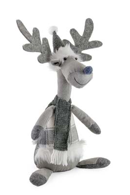 Grover Grey Moose Grey Scarf