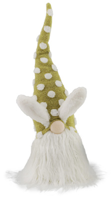 Roman Bunny Ear Gnome green