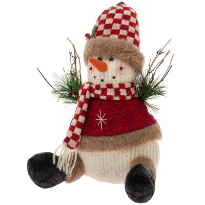 Lem Twig Arm Snowman Beanie Hat