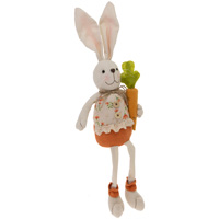 Corrine Orange Skort Bunny W/Carrot