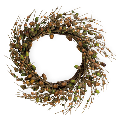 Acorns for Days Wreath