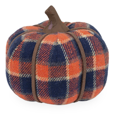 Orange & Navy Pumpkin