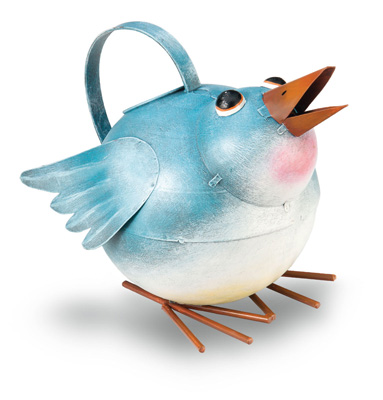 Blue Bird Watering Can