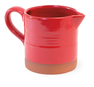 Red Cherry Terracotta Jug