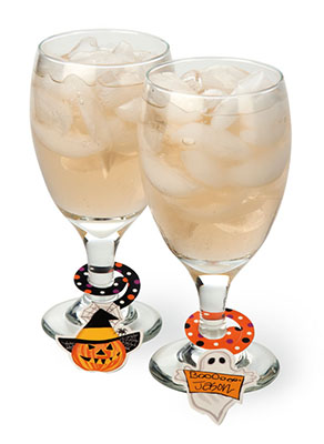 Haunted Halloween Beverage Charm Set