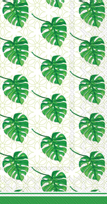 Rosanne Beck Heart Palm Leaf Guest Towel