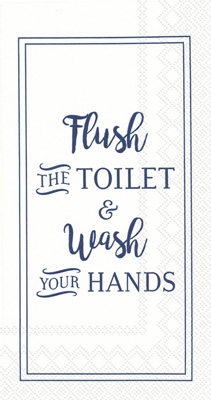 Flush & Wash Guest Towel