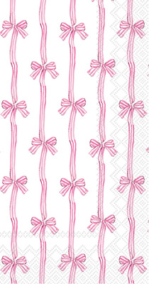 Baby Toile Guest Towel pink
