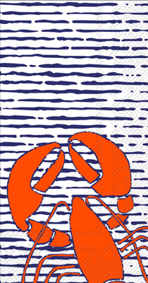 Waterline Lobster Guest Towel