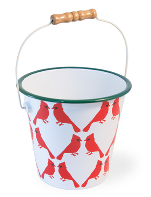 Cardinal Craze Red Cardinal Bucket