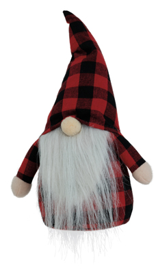 Renton Red & Black Plaid Gnome