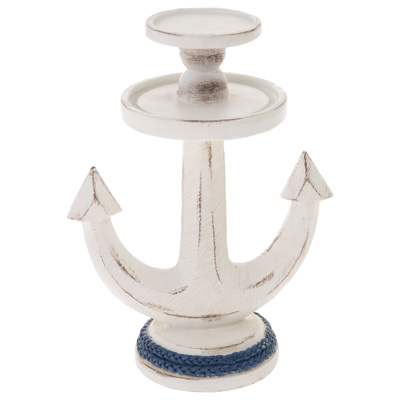 Large Anchor Candle Holder