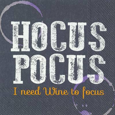 Hocus Pocus Cocktail Napkin