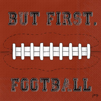 Football First Cocktail Napkin