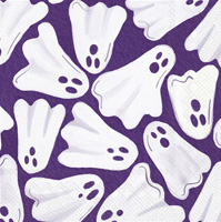 Paper Ghosts Cocktail Napkin