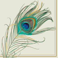 PEACOCK FEATHER