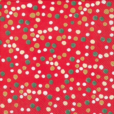 Dolly Dark Red Cocktail Napkin