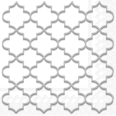 Moroccan Trellis Cocktail Napkin