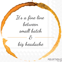 Big Headache Cocktail Napkin