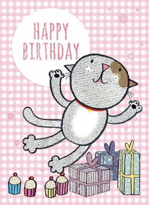 Cardooo Birthday Activity Card Pets