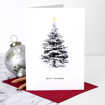 Coulson Macleod Christmas Tree Greeting Card