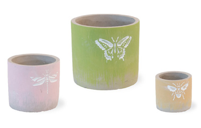 Rainbow Insect PlanterS S 3