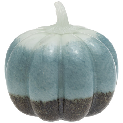 Large Sand Sea & Air Glass Pumpkin