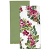 cranberry wreath tea towels (set of 2)