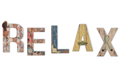 Lakeside RELAX Letters Set