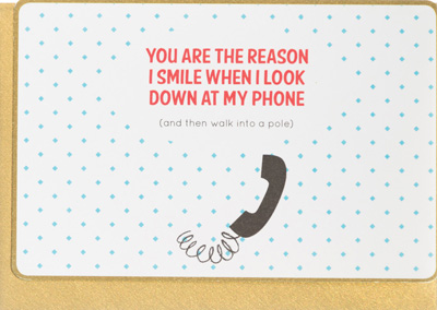 Enfant Terrible You are the Reason Card