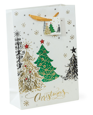 Christmas Tree Foil Small Bag