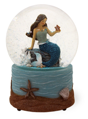 Mermaid Goddess Snowglobe