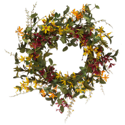 Large Harvest Hues Floral Wreath