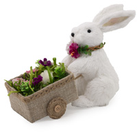 Bingo Bunny & Flower Cart