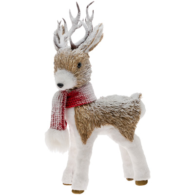 Timo Standing Snowy Deer