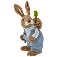 Martin Bunny With Carrot In Knapsack