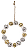 Gold & Silver Bell Wreath