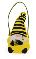 Bee Gnome Felted Basket