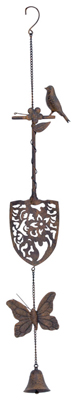 Bird Butterfly & Shovel Chime