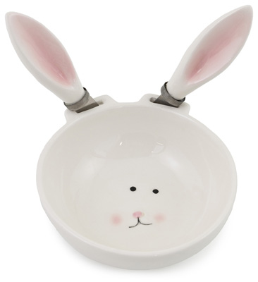 Baxter Bunny Bowl & Spreader